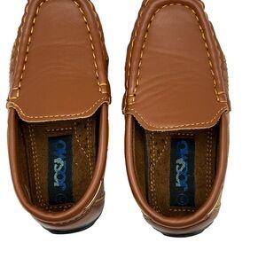 Josmo Toddler Brown Leather Loafers